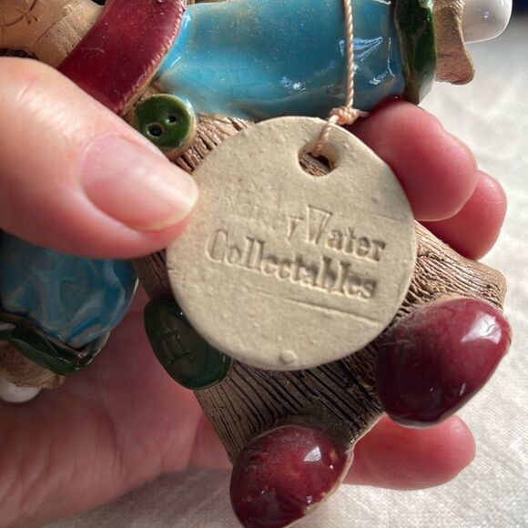 Vintage Honey Water Collectables Scarecrows stoneware  handmade - Picture 4 of 13